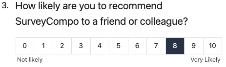 Input - Number Scale